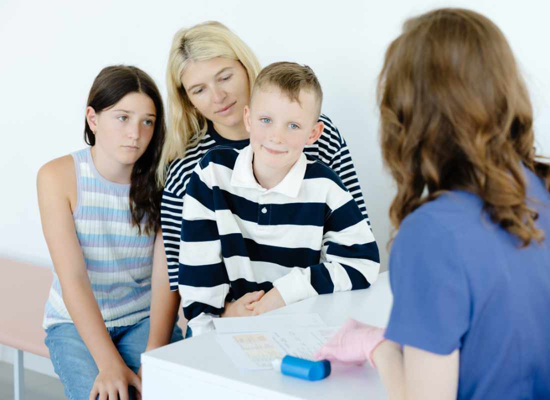 family in therapy